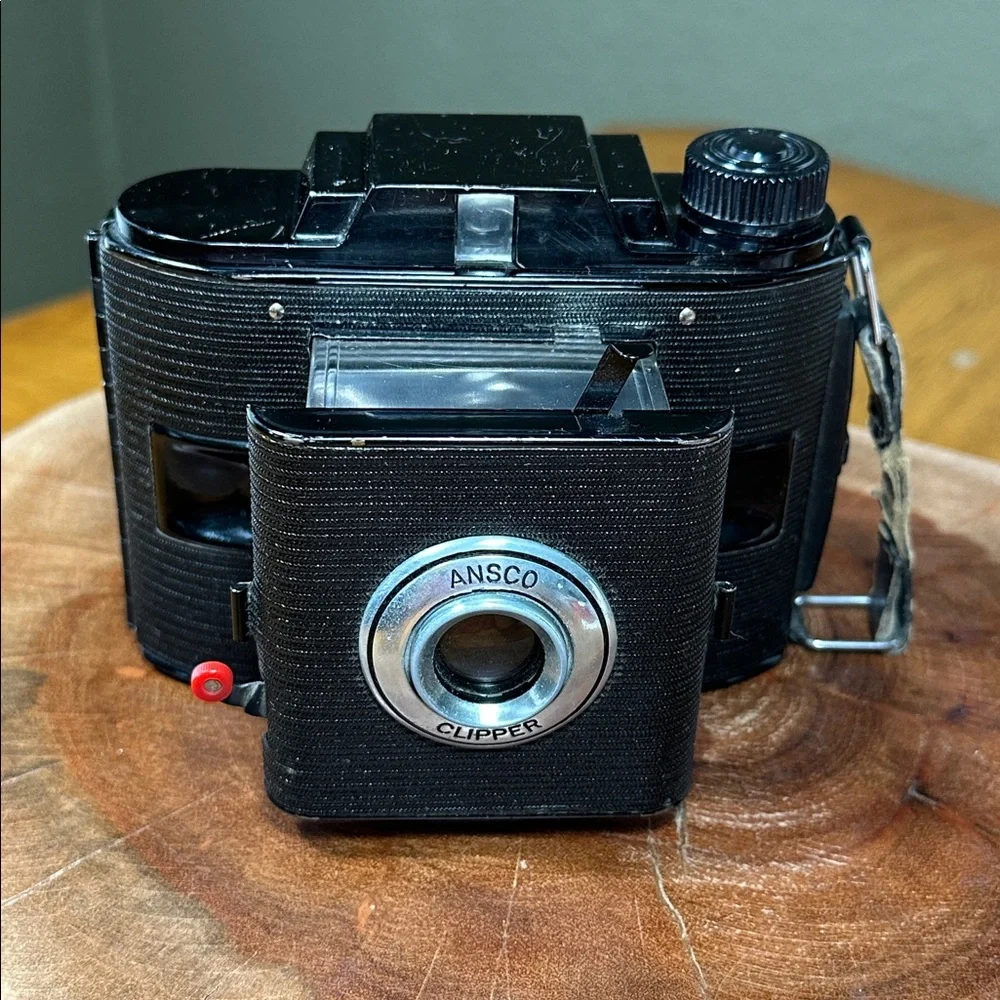 *RARE* ANSCO 1940s Clipper Camera + Original Box & Manual